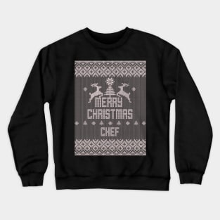 Merry Christmas CHEF Crewneck Sweatshirt